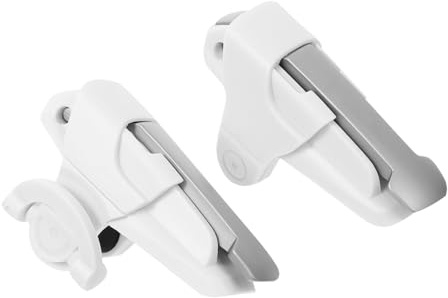 Veemoon Gaming Trigger für Handy, 1 Paar, Abs und Aluminiumlegierung, Weiß | High Sensitivity Design, Tragbar, für Mobile Spiele, Zubehör für Smartphone Gaming