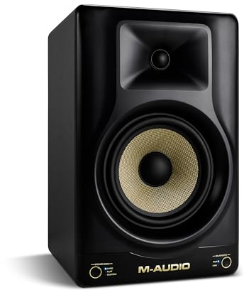 M-AUDIO Forty Sixty 6,5-Zoll Studio-Monitor | Prazisions-DSP-Frequenzweiche, EQ, Steuerungs-App und Bluetooth fur Home- und Studio-Mixing