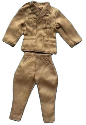 Harilla 1/6 männlichen Uniform Anzug Jacke Hosen DIY Puppe Outfit Stilvolle Dekoration Puppe Kleidung Voller Anzug für 12 Zoll Action Figur