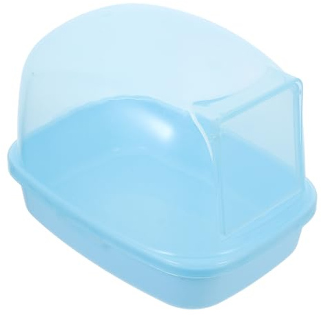 Hemobllo Scatola per Bagno di Sabbia per Criceti ABS Casa per Piccoli Animali Come Cincillà e Topi Design Versatile per Sauna e Pulizia Facile