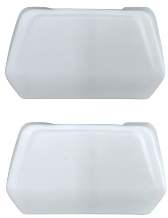 78160 Spa Neck Pillow Fit for 2018 - Current Hot Spring Limelight Collection Spas Beam BMI & BMII, Flair, Flash, Prism, Pulse, 10.5 L x 6.25 W, Gray, Hot Tub Spa Head Rest 5-Years Replacement 2 PACK