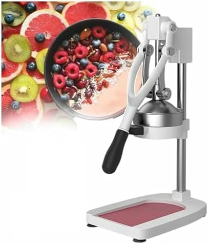 HOTAPEPU Juicer De Cítricos Profesionales, Máquina De Exprimidor Comercial con Base De Hierro Fundido Y Pie De Taza De Succión para Jugo De Sandía De Tomate De Naranja Limón ~/