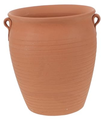 BIUDECO Boîte de Rangement pour Légumes Terre Cuite Ventilée Organiseur Compact pour Ail Pommes de Terre et Oignons Conteneur Respirant pour Cuisine Campagne et Conservation des Racines