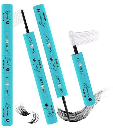 GEMERRY 3 en 1 Lash Bond et Seal & Remover d'Extension