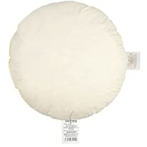 beties „Publik“ Federkissen ca. 40 cm Ø Kopfkissen Sofakissen mit Federfüllung (echte Federn) vielfältige Größenauswahl, waschbar traditionell gefertigt