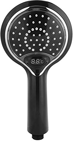 Cabezal de ducha LED con LED cambiante de 3 colores, indicador de temperatura de la ducha de color Cabezal de ducha LED, pantalla digital de temperatura, ducha de cambio de color con control