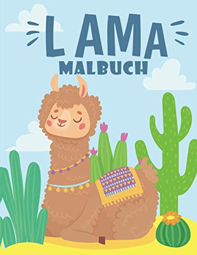 Lama Malbuch: Lama Malbuch für Kinder Eine Sammlung von Lama Malvorlagen: Aktivitätsbuch für 4-12-Jährige
