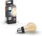 Philips Hue White Ambiance E27 Filament Lampe (550 lm), dimmbare LED Standard Lampe für das Hue Lichtsystem mit warm- bis kühlweißem Licht, smarte Lichtsteuerung über Sprache und App, 1er Pack