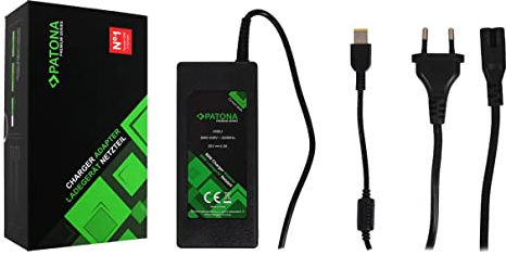 PATONA Netzteil kompatibel mit Lenovo ThinkPad T470P T460P T440P X1 Carbon Ladegerät Yoga 720 730 720-15IKB 730-15IKB ADLX90NCC3A ADLX90NDC3A ADLX90NLC3A inkl. Stromkabel