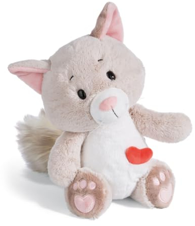NICI Kuscheltier Love Katze flauschig 35cm Schlenker