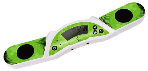 Speed Timer für Würfel, Professioneller Touch Control Timer mit Display und Sprachsoundeffekt, Automatischer Berechnungstimer für Wettkampf, Weihnachten (Weiß)