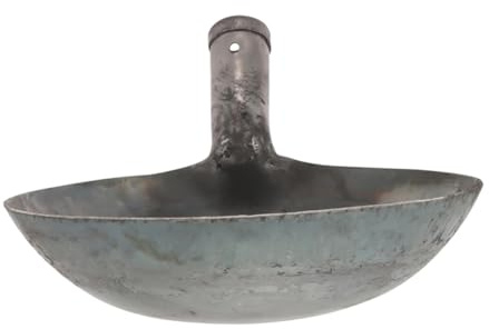 BCOATH Louche à Eau en Fer Multi-usage Design Ergonomique pour Jardinage Extérieur Cuisine, Outil Robuste pour Nettoyage et Usage Domestique