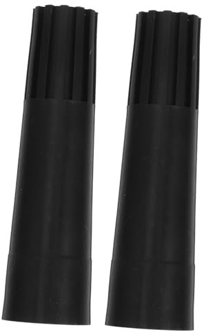 minkissy 4pcs Extension Pole Parts Threaded Tip Replacement for Broom Handle Telescopic Broom Sweeper