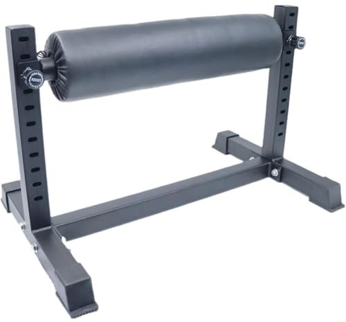 MegLob One Ben Squat Roller, 10 -nivå justerbar delad squatstativ, delad squat stativ för träning i hemmet benstyrka, hemgymgymgym ena ben squat rulle, underkroppsspecialmaskin