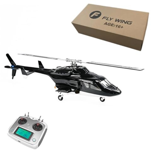 BAUPLAY RC helikopter, FW450L Airwolf 450 klass fjärrstyrd helikopter, 2,4 G 6CH militär helikopter, leksak, gåva för vuxna – (PNP RTF-version)