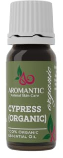 Organic Cypress Essential Oil - Pure Steam Distilled for Skin Toning, Balancing & Soothing Aromatherapy 30 ml