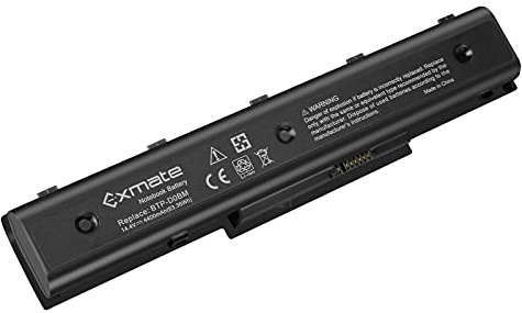 Exmate Laptop-Akku BTP-DOBM BTP-DNBM für Medion Akoya E7218 P7624 P7812 MD97872 MD97938 MD98680 MD98770 MD98920 MD98921 MD98970 [14.4V/14.8V 4400mAh ]
