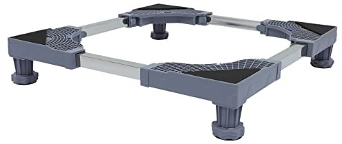 Baluue Washing Machine Base Stand Movable Appliance Pedestal for Home Laundry Fits Washers and Dryers