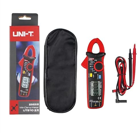 UNI-T Uni-trend Multimeter clamp meter Digital clamp meter UT210A/B/C/UT210D/UT210E True RMS Multimeter Capacitor Frequency Resistance Tester Voltmeter Current clamps(UT210D)