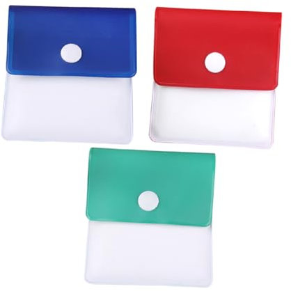 3 Stück-pack Tragbare Taschenaschenbecher 8, 1x8, 1cm aus Kunststoff