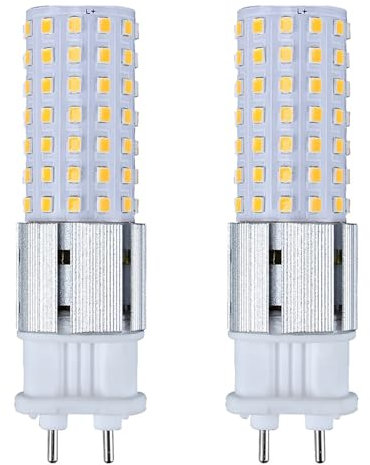 G12 Lampadina A LED 15W, 85V-265V, 150W G12 Lampadina Alogena Equivalente, Viti di Mais 1500LM per Lampadario Illuminazione Domestica Non Dimmabile(Bianco Caldo)