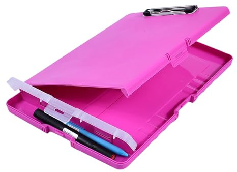Portapapeles de enfermería con estuche de documentos, resistente al agua, organizador de archivos, caja de escritura para oficina, 254 x 365 mm, carpeta plegable de archivos de enfermería