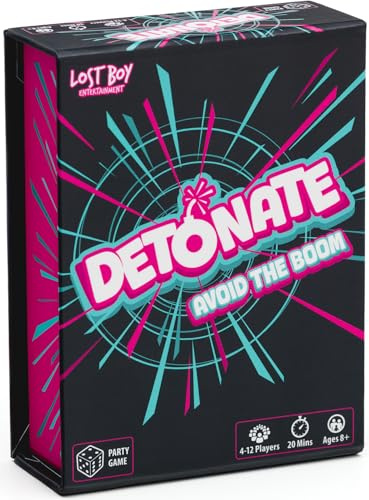 Detonate - Party Game - Dice Games - for Kids 10 and Up | Family Fun - Game Night - Large Groups