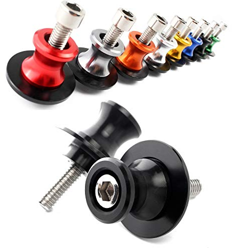 Diábolos Moto Basculante Bobina de Deslizadores Tornillo del Soporte M6 6mm CNC Aluminio para YZF-R1 YZF-R25 YZF-R3 YZF-R6 FZ8 FZ9 FZ1 FZ6 V-MAX MT-01 MT25 MT03 MT07 MT09 FJR1300 XJR1300 R7