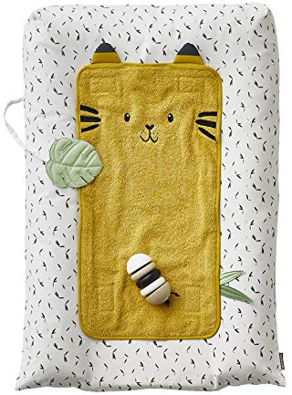 VERTBAUDET Matelas à langer + 2 tapis de change HANOÏ écru/multicolore TU