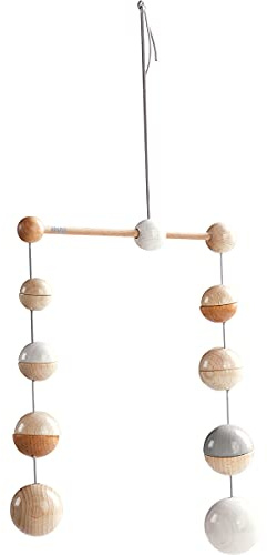 HABA 305984 - Móvil Puntitos, de Madera sostenible para bebés