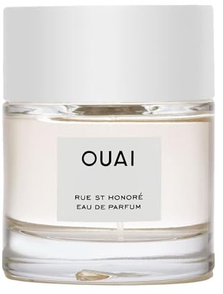 OUAI Rue St. Honore Eau de Parfum. Ein elegantes Parfüm, perfekt für den Alltag. Der frische Blumenduft hat Noten von Veilchen, Gardenien und zarten Hauch von Ylang-Ylang und Moschus (48 g)