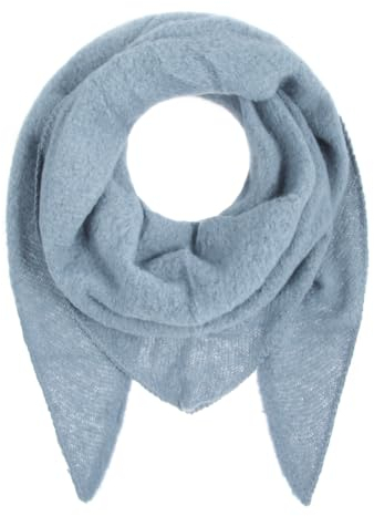 Majea Damenschal Winterschal Strickschal Damen Schal (880042) (hellblau 17)