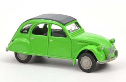 OPO 10 Auto in Miniatura Compatibile con Citroën 2CV Scala 1:64 3 Pollici 7,5 cm Norev - Palmeraie Vert 191027