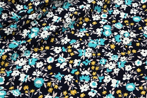 Elegant metervara tyg, 300 x 140 cm: Perfekt för dekoration, kläder, hemtextilier, DIY, lapptäcke, hantverk, kreativa projekt, kläder, bordslöpare, dekorativt tyg och barntyger, blomdesign