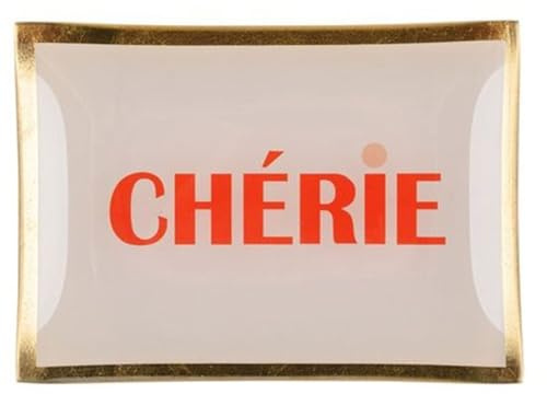 Compañía de Regalos - Tazón de Vidrio/Plato de decoración Chérie