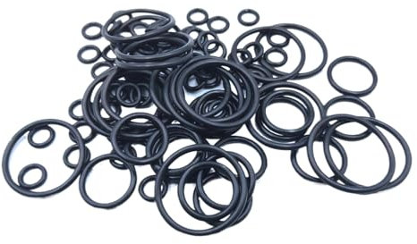 1 Stück Nitrilkautschuk-O-Ringe, 81mm x 95mm x 7mm, 95mm AD, 81mm ID, 7mm Breite, Schwarz