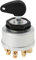 eMagTech 7 Terminales de Interruptor de Llave de Encendido Interruptor de Encendido de Luz 0-1-2-3 OE 0342201009/717638R91 Compatible con Case IH BD Serie Tractores de Automóviles Antiguos