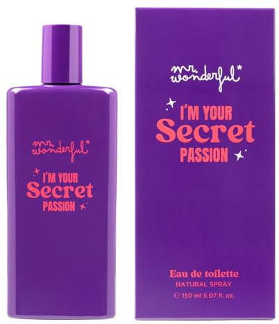 Mr Wonderful Wom Secret Passio 150V - Pasión para cualquier mujer, color rosa