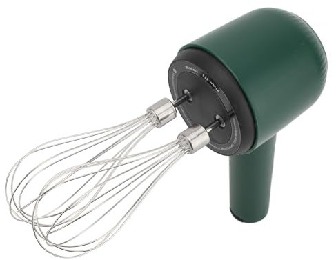 Sbattitore Elettrico Senza Fili per Uso Domestico, Mini Sbattitore Portatile con Batteria Ricaricabile USB, Set di Fruste in Acciaio Inossidabile per Cuocere Pancake, Biscotti e