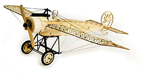 Holzmodelle Flugzeug Fokker-EIII VX08 1:23 Modellflugzeug 3D Holzpuzzles für Erwachsene zum Bauen DIY Vintage Modellflugzeug für Home Office Dekor