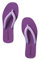 Goldenpoint Donna Accessori Mare Serie Bicolore - Ciabatte Infradito in Spugna Tinta Unita Bicolor Misura Piede 37 Colore Viola