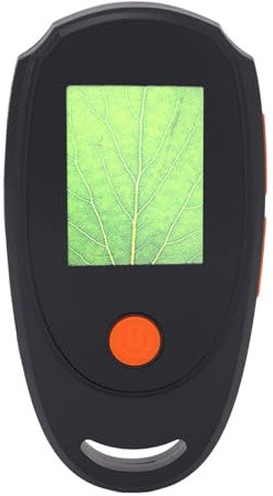 Digitales Handmikroskop, 2MP 500x Taschenmikroskop mit 2-Zoll-Bildschirm und 8 LED-Leuchten, tragbares Digitalmikroskop für wissenschaftliche Experimente mit Kindern