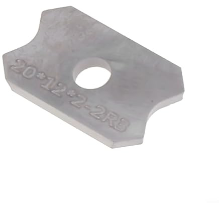 Besttoolifes Raboteuse d'angle pour travail du bois avec lames en carbure R1/R2/R3, outil de chanfreinage et d'ébavurage manuel en alliage d'aluminium pour bandes de bords de 0,5 à 2 mm et coupe de