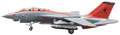 For 1/100 US F14B Fighter Alloy Model Vf101 Sickle Squadron Collectible Aircraft Ornaments toy airplane kit