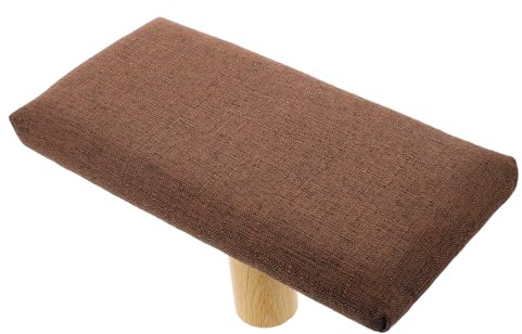 ORFOFE Zen Meditationsbank Meditationshocker Kniehocker Yogastuhl Reisemeditationssitz Kleiner Gebetshocker Seiza Meditationsbank Meditationsstuhl Mit Kissen Balancestuhl Kaffee