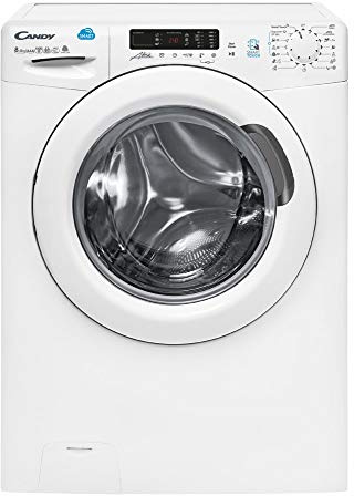 Candy CSW 485D/5-S Lavatrice 8 + 5 kg NFC Display Digitale Certificato Woolmark 15 programmi 1400 giri/min Classe AAA Bianco
