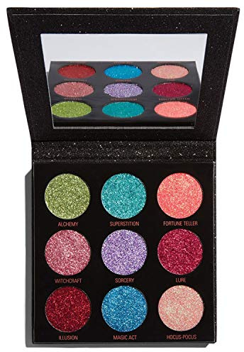 Makeup Revolution Eyeshadow Pressed Glitter Palette Abracadabra