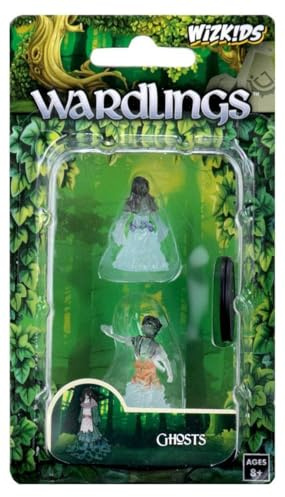 WizKids Wardlings Painted RPG Figures: Ghost (Female) & Ghost (Male)