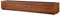 alfalux Pflanzkübel Für Garten Pflanzkasten Für Balkon Blumenkübel Für Fensterbank Blumenkasten Für Terrasse Kräuter-Balkonkasten aus Holz Blumentopf NUSS-BRAUN 110DES1717NU (110 x 17 x 17 cm)