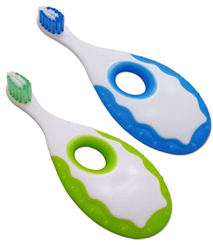 Baby Kleinkind Zahnbürste erste Zahnreinigung ~ 2 Stück